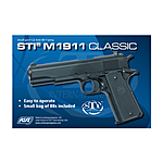 ASG STI M1911 Classic Airsoft Springer 6mm BB schwarz Bild 5