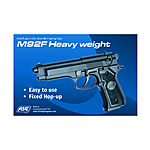 ASG M92F Heavy Weight Airsoft Pistole Federdruck 6mm BB schwarz Bild 5