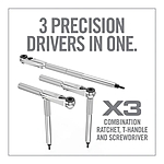 Real Avid X3T Driver 13-Piece Gunsmithing Bit Set 