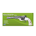 ASG Schofield 6 Airsoft Revolver 6mm BB silber/chrome Bild 5