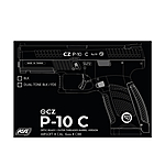 ASG CZ P-10C OR-OT Airsoft Pistole 6mm BB FDE Bild 5