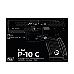 ASG CZ P-10C OR-OT Airsoft Pistole 6mm BB schwarz Bild 4