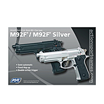 ASG M92F Airsoft Pistole 6mm BB Gas silver Bild 3