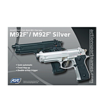ASG M92F Airsoft Pistole 6mm BB Gas schwarz Bild 4