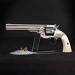 ASG Schofield 6 Zoll CO2 Revolver Kaliber 4,5mm BB Steel Grey Bild 3