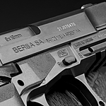 ASG BERSA Thunder 9 Pro CO2 Pistole 4,5mm Stahl BB schwarz Bild 4