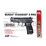 ASG BERSA Thunder 9 Pro CO2 Pistole 4,5mm Stahl BB schwarz Bild 5