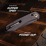 Outdoor Edge SENTINAL Klappmesser Schwarz Bild 4