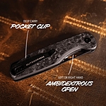 Outdoor Edge KAYTAN Klappmesser Carbon Bild 4