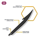 Outdoor Edge 5.0 Boning/Fillet Ersatzklingen-Set (6er-Pack) f�r RazorSafe Messer Bild 3