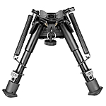 shoXx Zweibein Bipod 15-23cm Aluminium Schwenkbar Podloc schwarz 