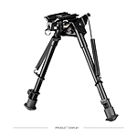shoXx Zweibein Bipod 23-33cm Aluminium mit Schwenk-Basisl schwarz 