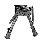 shoXx Zweibein Bipod 15-23cm Carbon Fiber Schwenkbar Podloc Bild 5