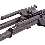 shoXx Zweibein Bipod 33-69cm Carbon Fiber Schwenkbar Podloc Bild 4