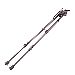 shoXx Zweibein Bipod 33-69cm Carbon Fiber Schwenkbar Podloc Bild 5