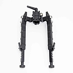 shoXx Zweibein Bipod 19-23,5cm Aluminium neig- & schwenkbar breiter Stand QD 