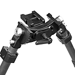 shoXx Zweibein Bipod 17-25cm Carbon Fiber f�r Picatinny schwenkbar breiter Stand 