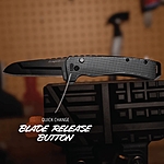 Outdoor Edge RAZOR XD3 Multifunktionsmesser mit Wechselklingen Grau Bild 4