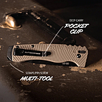 Outdoor Edge RAZOR XD1 Multifunktionsmesser mit Wechselklingen Braun Bild 5