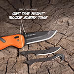 Outdoor Edge Razor HTX 3.0 Feststehendes Jagdmesser mit Wechselklingen Bild 5