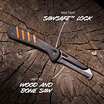 Outdoor Edge Razor HTX 5.0 Klappmesser Wechselklingen Jagdmesser mit S�ge Bild 5