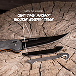 Outdoor Edge Razor HTX 5.0 Klappmesser Wechselklingen Jagdmesser mit S�ge 