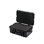GLARY Waterproof Hard Case Hartschalenkoffer 55 x 35 x 22 cm Schwarz mit roten Sicherheitsverschl�ssen Bild 5