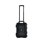 GLARY Waterproof Hard Case Hartschalenkoffer mit Trolley-Funktion 46x35x20,6 cm Schwarz Bild 4