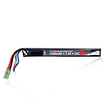 ASG LiPo Akku Airsoft 7,4V 1300mAh 25C Tamiya Single Stick