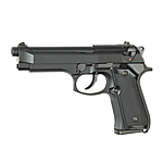 ASG M9 Polymer Version Airsoft Pistole 6mm BB Gas schwarz Bild 2
