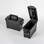 GLARY Ammo Box Munitionskiste Kunststoff 35x18x22 cm Schwarz Bild 2
