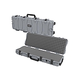Glary Gewehrkoffer 102x36x14 cm Wasserdicht IP67-Standard Grau