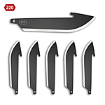 Outdoor Edge 2.2 Drop Point Wechselklingen - 6er Pack Black Oxide Bild 2