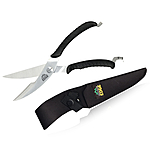 Outdoor Edge GameShears Wildschere Zerwirkschere mit Knochenaussparung & Nylon-Scheide 25,4 cm