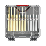 Real Avid Accu-Punch 11-teilig Standard Brass und Steel Pin Punch Set Bild 2