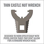 Real Avid Master-Fit Thin Castle Nut Wrench Bild 2