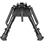 shoXx Zweibein Bipod 15-23cm Aluminium Schwenkbar Podloc schwarz Bild 2