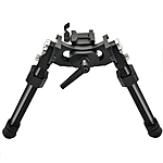 shoXx Zweibein Bipod 17-25cm Carbon Fiber schwenkbar Picatinny-Schiene mit QD breiter Stand Bild 2