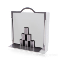 Set: Adapter f. Kugelfang mit Aufstellfläche + 6...