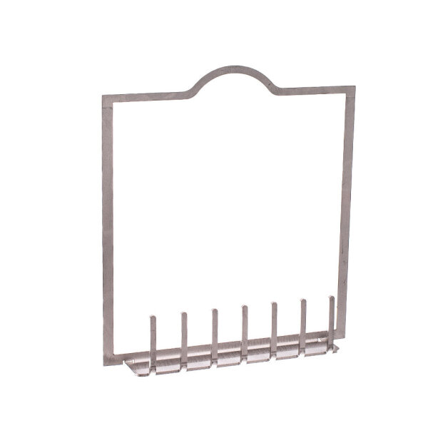 Tonröhrchen Adapter für Kugelfang / Scheibenkasten 17 x 17cm