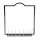 Tonröhrchen Adapter für Kugelfang / Scheibenkasten 17 x 17cm
