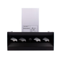 Silhouettenkasten/ Indoor Range aus Metall mit...
