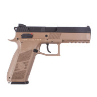 ASG CZ P-09 Airsoft Gas GBB Pistole ab18 - TAN