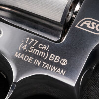 ASG Dan Wesson 715 2,5 Zoll CO2 Revolver 4,5mm BB Silver