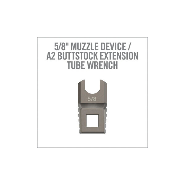 Real Avid Master-Fit 5/8" Muzzle Device / A2 Buttstock Extension Tube Wrench