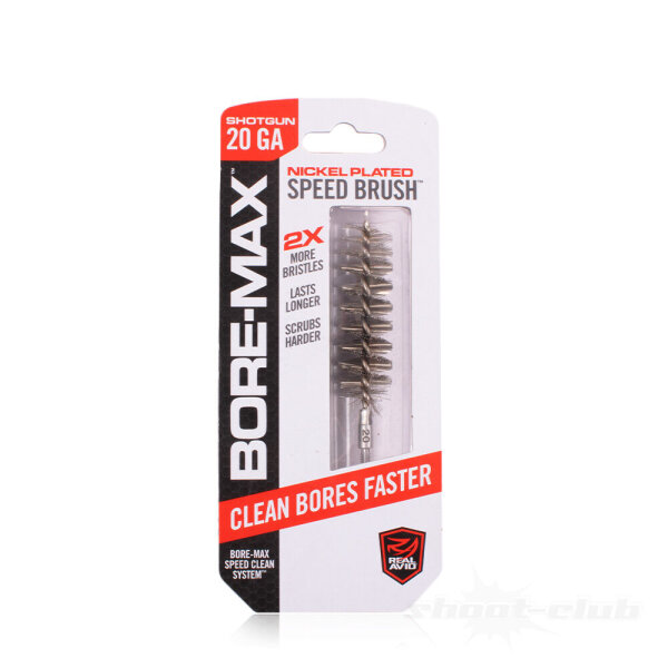 Real Avid Bore-Max Speed Brush cal. 20GA Reinigungsbürste