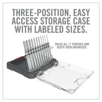Real Avid Accu-Punch 11-teiliges Roll Pin Punch Set