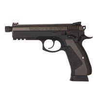 KJW CZ SP-01 Shadow Bronze Airsoft CO2 Pistole Blowback...