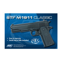 STI M1911 Classic Airsoft Pistole Federdruck 6mm BB schwarz
