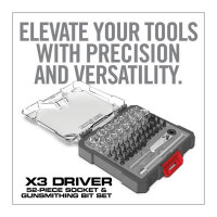 Real Avid X3T Driver 52-Piece Socket & Gunsmithing...
